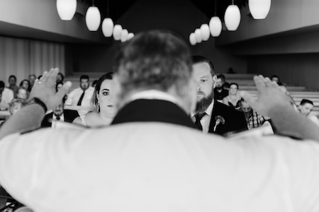 Wedding ceremony by Dr. Gerrit Rademeyer in Thulamela