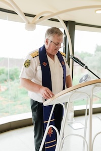 Wedding ceremony by Dr. Gerrit Rademeyer in Thulamela