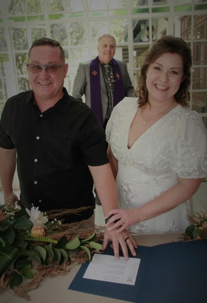 Wedding ceremony by Dr. Gerrit Rademeyer in Thulamela